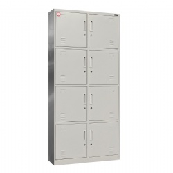 Multi-Level Commercial Locker 8 Compartments